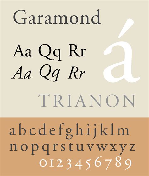 free fonts that are similar to garamond